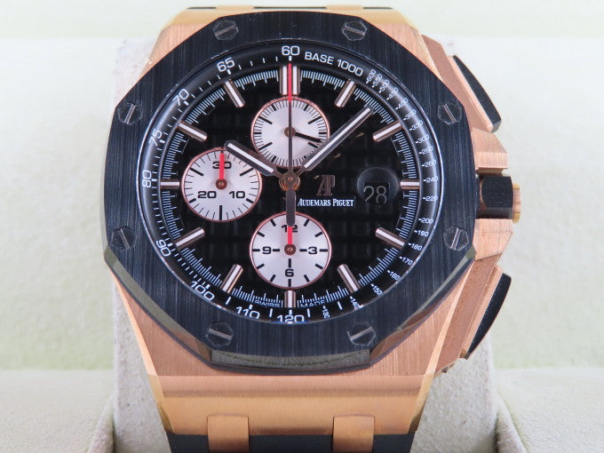 royal oak offshore chronograph rose gold