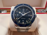 Omega Seamaster 300 Omega Master Co-Axial Titanium Blue Dial 41 mm 233.90.41.21.03.001 May 2021 (On Order Basis)