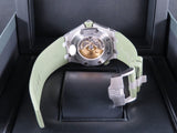 Audemars Piguet Royal Oak Diver Green Dial 42 mm 15710 September 2018