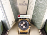 Audemars Piguet Royal Oak Offshore Chronograph 18 ct. Rose Gold Novelty Ceramic Bezel 44 mm 26400RO January 2013