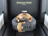 Audemars Piguet Royal Oak Offshore Chronograph Novelty Ceramic Bezel 18 ct. Rose Gold 44 mm 26401 March 2015