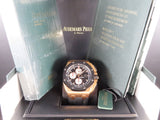 Audemars Piguet Royal Oak Offshore Chronograph Novelty Ceramic Bezel 18 ct. Rose Gold 44 mm 26401