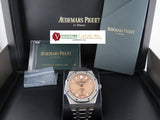 Audemars Piguet Royal Oak Minute Repeater Supersonnerie Salmon Dial Limited Edition 35 Pieces 42 mm 26591TI December 2020
