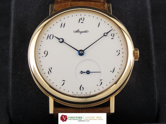 Breguet Classique Automatic 18 ct. Yellow Gold 40 mm Enamel Dial 5140 July 2012