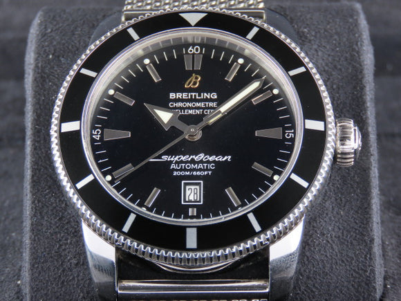 Breitling Superocean Heritage 46mm Automatic Black Dial A17320 (Serviced)