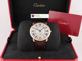 Cartier Ronde Louis Cartier Automatic 40 mm 18 ct. Rose Gold W6801005 November 2020