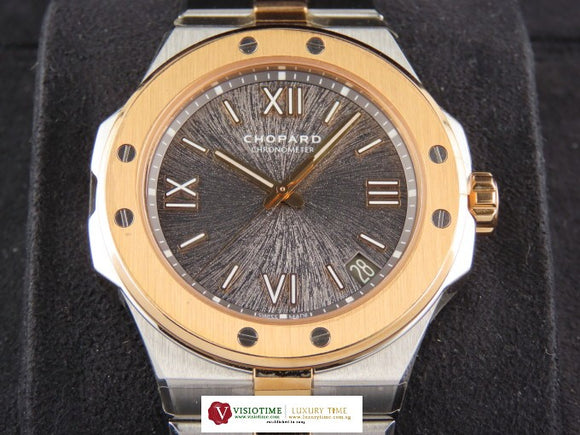 Chopard Alpine Eagle 41 mm Automatic 18 ct. Rose Gold / Stainless Steel 298600-6001 March 2022