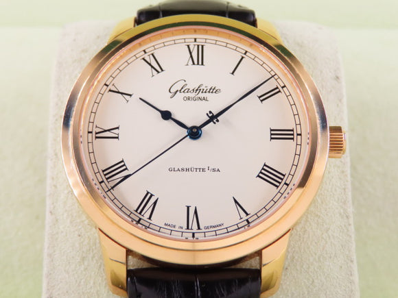 Glashutte Senator Automatic 40 mm 18 ct. Rose Gold 39-59-01-05-04  May 2015