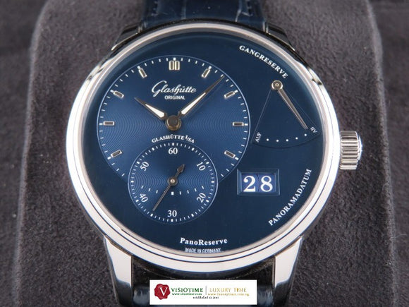 Glashutte PanoReserve Blue Dial 40 mm 1-65-01-26-12-61 July 2023