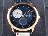 Hermes Slim GMT 18 ct. Rose Gold 39.5 mm Blue Dial W049448WW00 November 2020