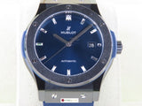 Hublot Classic Fusion Ceramic Blue Dial 42 mm 542.CM.7170.RX New September 2023