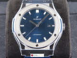 Hublot Classic Fusion Blue Dial Titanium 42 mm 542.NX.7170.LR New December 2024