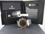 Hublot Classic Fusion 18 ct. Rose Gold / Titanium Automatic Chronograph 45 mm 521.NO.1180.RX May 2015
