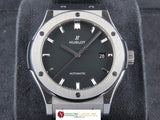 Hublot Classic Fusion Black Dial Titanium 42 mm 542.NX.1171.LR June 2020