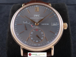 IWC Portofino 18 ct. Rose Gold Hand Wound 8 Days Power Reserve 45 mm 5101 Undated