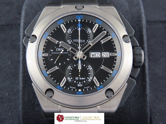 IWC Ingenieur Double Chronograph Split Seconds Titanium 45.5 mm IW376501 Unworn November 2011