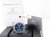 IWC Portugese Automatic 7 Days Blue Dial 5007 New December 2023 (8 Years Warranty)