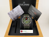 Louis Erard Le Regulateur Louis Erard x Alain Silberstein Khaki Titanium 40 mm Limited Edition 178 Pieces Unworn August 2024