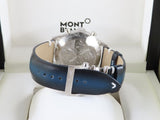 Montblanc 1858 Automatic Chronograph Blue Dial 42 mm 126912 Unworn October 2022