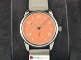 Nomos Glashutte Club Campus 38.5 mm Cream Coral Manual Winding 725.GB September 2023
