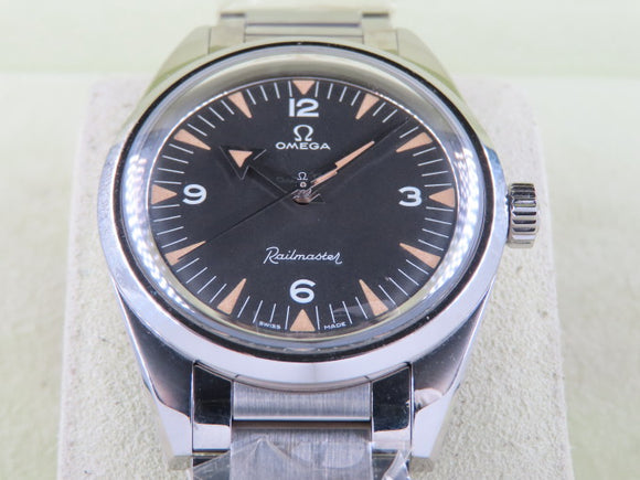 Omega Seamaster Railmaster Co-Axial Master Chronometer 38 mm The 1957 Trilogy 60th Anniversary Tribute Limited Edition April 2022
