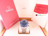 Omega Seamaster Planet Ocean Chronograph 600 Meters 45.5 mm Ceramic Bezel Blue Dial 215.30.46.51.03.001 New September 2024 (Special Sale Item)