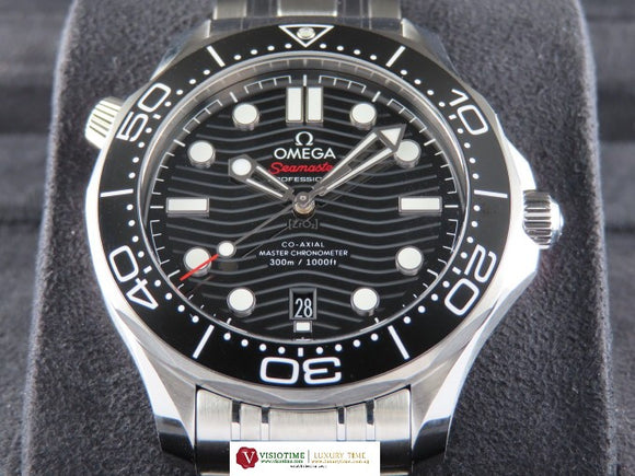 Omega Seamaster Diver 300 Meters Black Dial Omega Co-Axial Master Chronometer 42 mm 210.30.42.20.01.001 December 2020 (5 Years Warranty)