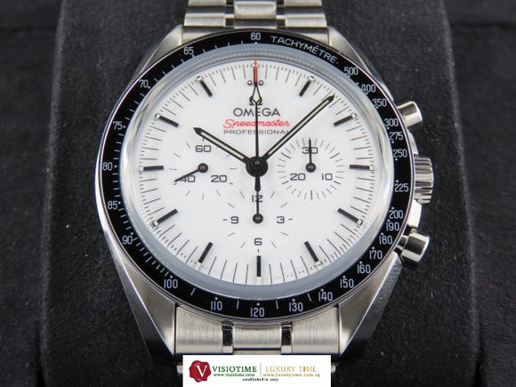 Omega Speedmaster Professional Moonwatch White Dial 3861 Chronograph Sapphire 310.30.42.50.04.001 Unworn June 2025