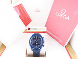 Omega Speedmaster Moonphase Blue Side Of The Moon Blue Ceramic Blue Aventurin Glass Dial Co-Axial Master Chronometer Chronograph 44.25 mm 304.93.44.52.03.002 November 2021