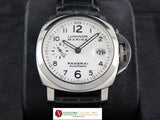 Panerai Luminor Marina Automatic 40 mm White Dial "K" Series PAM 49 July 2008