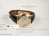 Patek Philippe Calatrava Travel Time 18 ct. Rose Gold Manual Winding 37 mm 5134R November 2007
