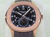 Patek Philippe Aquanaut Travel Time 18 ct. Rose Gold 40.8 mm 5164 September 2021
