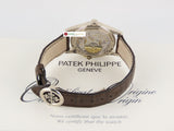 Patek Philippe Calatrava 18 ct. White Gold Grey Dial 37 mm 6000G April 2011