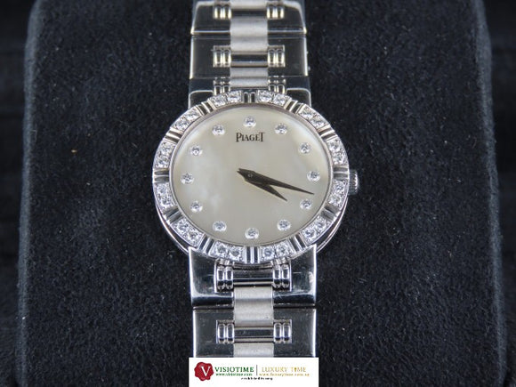 Piaget Dancer 18 ct. White Gold Diamond Mother of Pearl Dial 80564K81