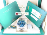 Rolex Milgauss Green Crystal Z Blue Dial 116400GV July 2020
