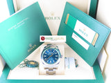 Rolex Milgauss Green Crystal Z Blue Dial 116400GV June 2018