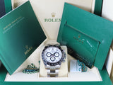 Rolex Daytona Ceramic Bezel White Dial 116500 Stickers March 2022