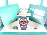 Rolex Daytona Ceramic Bezel 18 ct. Rose Gold Everose Oysterflex 116515LN October 2018 (3rd Party Protective Stickers)