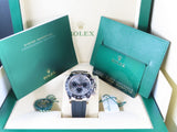 Rolex Daytona Oysterflex Ceramic Bezel 18 ct. White Gold Grey Panda Dial 116519 Unworn April 2021