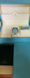 Rolex Daytona 18 ct. White Gold Original Turquoise Dial Beach Collection 116519 November 2005 (Original Receipt Unpolished)