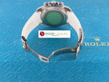 Rolex Daytona 18 ct. White Gold Original Turquoise Dial Beach Collection 116519 November 2005 (Original Receipt Unpolished)