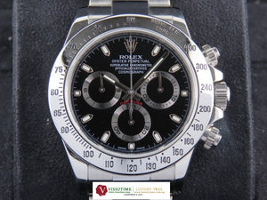 Rolex Daytona Black Dial "Alphanumeric" Series 116520 February 2015