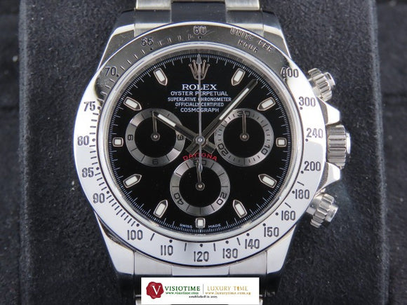 Rolex Daytona Black Dial 