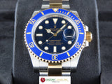 Rolex Submariner Ceramic Bezel 18 ct. Yellow Gold / Stainless Steel Blue Dial 116613LB July 2019