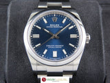 Rolex Oyster Perpetual 36 mm Blue Dial 126000 April 2021