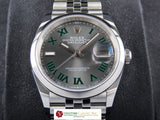 Rolex Datejust 36 mm Jubilee Wimbledon Dial 126200 New November 2025