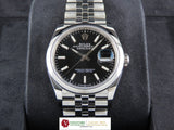 Rolex Datejust 36 mm Black Dial Jubilee 126200 July 2019