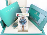 Rolex Datejust 36 mm 18 ct. Rose Gold / Stainless Steel Green Roman Dial Jubilee Bracelet 126231 New August 2026
