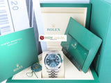 Rolex Datejust 41 mm Green Dial Jubilee 126300 New September 2025