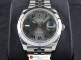 Rolex Datejust 41 mm Wimbledon Dial Jubilee Bracelet 126300 New June 2026